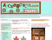 Tablet Screenshot of accroscrap.com